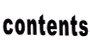 contents